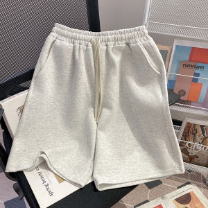 Mens Summer New Style Casual Loose Basketball Running Shorts Five-Point Pants Breathable Comfortable Polyester Cotton Blend