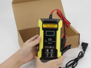 Fully Automatic Car Battery Charger 12V 6A Intelligent Repair Kit Fast Power Charging Digital LCD Display