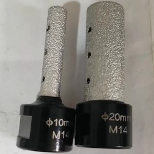 1Pc Diamond Milling Bit Hole Saw M14 Diamond Drill Bit Grinding For Tile Porcelain Marble Crown Milling Hole Finger Bit 10/20mm