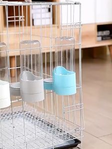 ชามสัตว์เลี้ยง ที่ให้อาหารสัตว์เลี้ยง ที่ให้น้ำสัตว์เลี้ยง ให้น้ำติดกรง