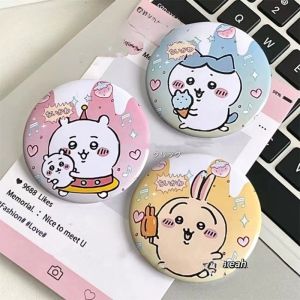 3 Pcs/Set Anime Tinning Tinplate Brooch Chiikawa Hachiware Usagi Backpack Badge Souvenir Clothing Gift for Friends
