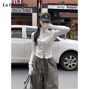 La Chapelle | Áo Thun Dài Tay Ôm Body Fisbon Cho Phụ Nữ Mùa Thu