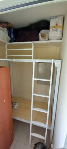 Bunk bed customize for helper room/unity/condo/HDB/bomb shelter bed customize/loft bed customize singapore