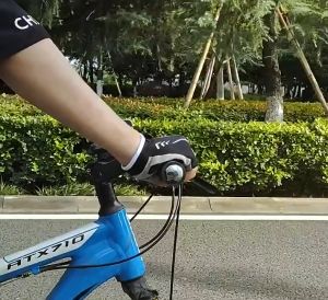 Mutuer Nam và nữ nửa ngón tay xe đạp găng tay Thông khí chống trượt chống sốc thể thao ngoài trời đi xe găng tay