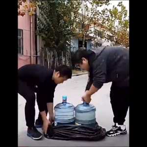 50Pcs Disposable Thick Garbage Bags Heavy Duty Plastic Trash Bag Household Commercial Multi‑Size Basura Bag