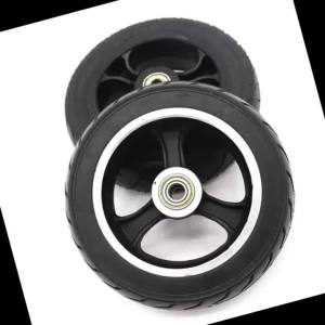 Lốp Đặc 6 Inch 145x40 Dành Cho Xe Tay Ga Điện Mini Với Moay-ơ Nhựa/hợp Kim Tương Thích Với Các Mẫu Xe Fastwheel F0 Jackhot Nes Sợi Carbon