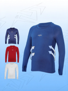 Stretch Fitness Shaping Tight Long Sleeve For Big Kids Children