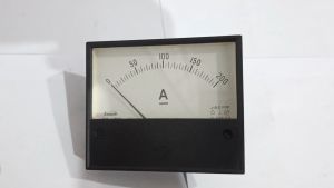 Kuwano Ampere Meter Analog Dengan Jarum JIS C 1102 FS 60MV Ori Jepang