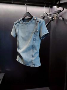 Commute Style Denim Top