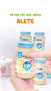 Hũ Dinh dưỡng Alete Đức 190g Ngũ Cốc Dinh Dưỡng Alete Ăn Liền Cho Bé Từ 6 Tháng