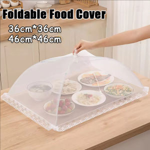 Large Foldable Food Cover: Protect Your Meals from Insects & Weather