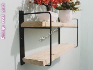 RAK BESI 2 SUSUN SIKU PENYANGGA AMBALAN RAK DINDING RAK BESI SIKU SERBAGUNA MURAH RAK SIKU BOLONG 5 SUSUN HIASAN DINDING