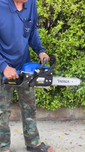 เครื่องเลื่อยยนต์ เลื่อยไม้ ตัดไม้ TAKARA 5200 5800 6000 น้ำมันผสม พร้อมโซ่บาร์11.5 แรง วัสดุงานดี สวย รับประกันคุณภาพ