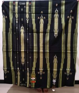 SARUNG BHS SGF GOLD SUTERA SPUNSILK 210 HITAM LIMITED EDITION