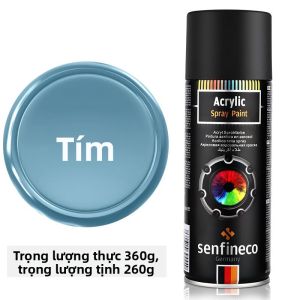 MUHUALAN | Sơn Xịt Khí Dung Chống Gỉ và Cao Nhiệt Màu Đen