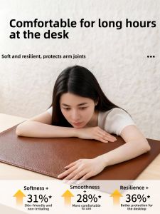 SHULIAN | Large Leather Desk Pad with Elegant Look