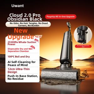 UWANT | Integrated Sweep Vac and Mop Machine with Auto Clean