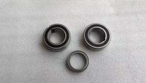Bộ bạc đạn gắn buly đảo chiều xát gạo và nghiền bột máy xát mini