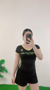 ชุดเซ็ตลำลอง แขนสั้น ทรงสวย ใส่ไปเดินห้างชิวๆ