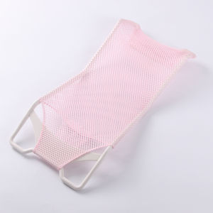 Newborn Baby Bath Net Seat Lie Universal round Basin Anti-slip Bathing Bed Frame Suitable for 0-12 Months Old Babies
