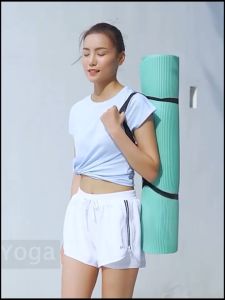 CHAMPS Matras Yoga NBR 10mm FREE TAS Matras Olahraga Matras Tebal Empuk Lebar