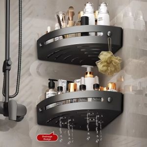 RUYI | No-drilling Bathroom Kitchen Triangle Shelf