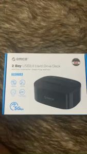 Dock gắn thêm 2 ổ cứng 3.5 và 2.5 usb 3.0 hỗ trợ 2 HDD 12TB