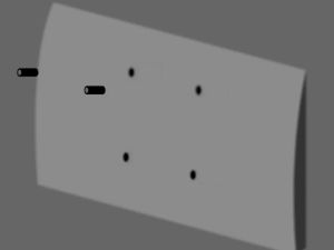 Screw Samsung Curved TV Bracket Wall Mount M8 Using Spacer Alternative Adapter BN96-43169A (No Bracket)