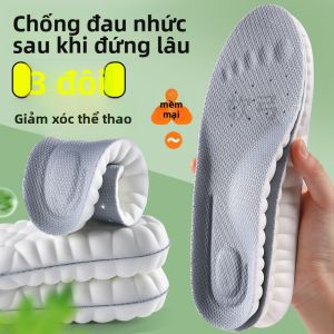 XIANZHAO | Đệm Giày Hấp thụ Sốc thoải mái chống đau mềm và đàn hồi dành cho Nam