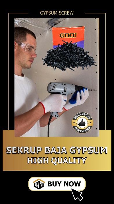 Sekrup skrup gypsum gipsum 1 1/4 inch x 6 / drywall screws