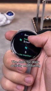 Aolon Mars R3 Smartwatch Amoled 46mm Connect to Strava | AOD Screen | Always On Display | 200+ Watch Face | 178+ Sport modes | Alloy Body Jam tangan pintar Pria Health Monitoring Tracker smart watch terbaru 2024 wanita original