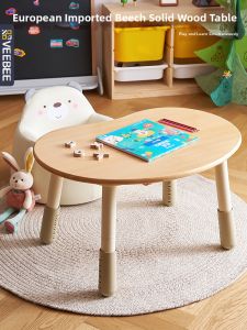 veebee | Children birch wood learning table