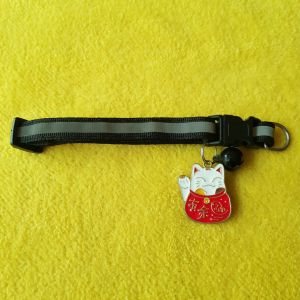 KALUNG KUCING LIONTIN KARAKTER + LONCENG VIRAL