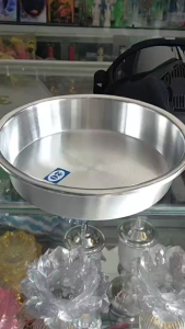 Khay Tròn Nhôm Bơ - Xửng - Khay Nhôm Hấp Thức Ăn Từ 20cm Đến 30cm chiều cao 5cm.