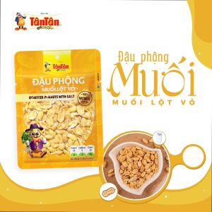 Đậu phộng Muối lột vỏ Tân Tân - Túi 55g/350g