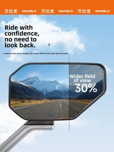 WANSLO | Wide Angle Rearview Mirror Large Field Of View
