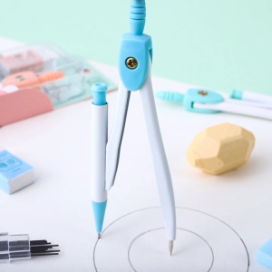 Sunlight 2 in 1 Kompas for Drawing in Complete Drawing Compass Set Drafting Compass and Metal Compass for School Supplies Perfect for Engineering and School - based Drafting