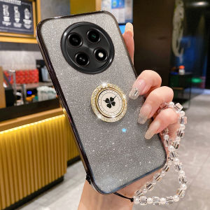 Ultra-Thin Transparent Silicone Phone Case for OppoK13S Full Coverage Anti-Fall Protective Shell Fashionable Luxury Girls Style