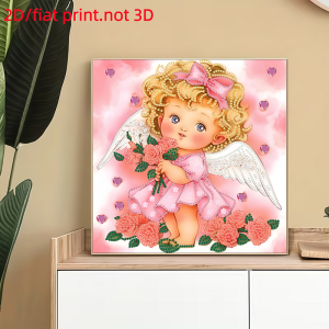 2d/flat 1 Diamond Painting Frameless Painting elf Pattern canvas Material indoor/outdoor home Decoration Bedroom gifts