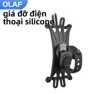 Giá Đỡ Điện Thoại Xe Đạp Xoay 360 Độ Silicone Xe Đạp Giá Đỡ Điện Thoại Di Động Hỗ Trợ Cho Xe Máy Tương Thích Đa Năng Với iPhone Samsung Xiaomi