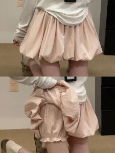 SUHUIQIAN | Anti Peeping Short Skirt A Line High Waist For Petite