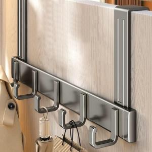 ZHANGRONGTU | Hanging Coat Rack Space-Saving Easy-Install Behind-Door