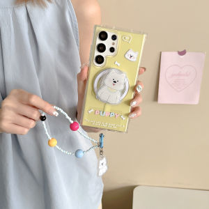 Cute Butterfly Knot Phone Case for GalaxyS25 S24Ultra S24PLUS S23/S23+ S23Ultra Full Cover Anti-Fall Protection Cat Dog Design