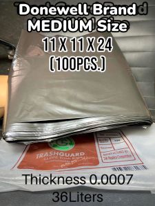 Garbage Plastic bag black trash bag bin bag fold disposable small medium large xl xxl dark flat