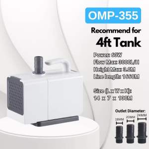 Sobo X Osean Master Low Water Level Submersible Pump Aquarium Fish Pond