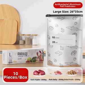 TAOKOU | Antibacterial Food Grade Sealed Zipper Fresh Bags