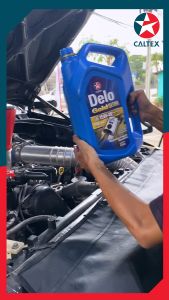 [ คูปองส่วนลดพิเศษ ] น้ำมันเครื่อง Caltex  Delo® Gold Plus SAE 15W-40 เดโล่® โกลด์ พลัส ได้รับการผลิตด้วยเทคโนโลยี ISOSYN