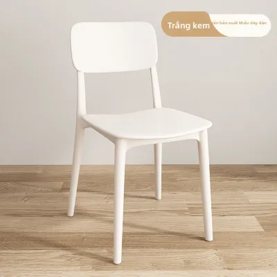 JILAIYAO | Ghế Ăn Bữa Sang Trọng Màu Trắng Hiện Đại