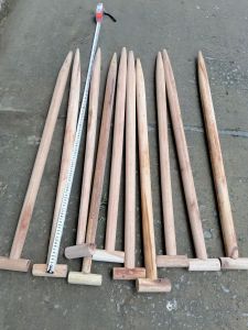 Cán len đào đất trồng cây ( Gỗ Cây Mù U - siêu bền - 1m10 )