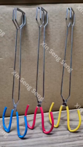 Stainless Steel Tong / Scissor Food Tong / Food Clipper / Penyepit Kuih 剪刀式食品夹 /食品夹子 /甜点夹